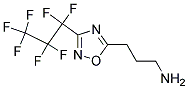 (3-HEPTAFLUOROPROPYL-[1,2,4]OXADIAZOL-5-YL)-PROPYL-AMINE Struktur