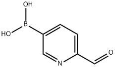 (6-FORMYLPYRIDIN-3-YL)BORONIC ACID Struktur