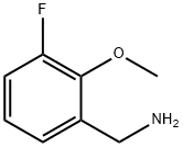 3-FLUORO-2-METHOXYBENZYLAMINE Struktur