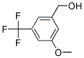 3-METHOXY-5-(TRIFLUOROMETHYL)BENZYL ALCOHOL Struktur