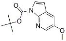 5-METHOXY-PYRROLO[2,3-B]PYRIDINE-1-CARBOXYLIC ACID TERT-BUTYL ESTER Struktur