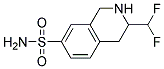 3-DIFLUOROMETHYL-1,2,3,4-TETRAHYDRO-ISOQUINOLINE-7-SULFONIC ACID AMIDE Struktur