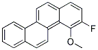 3-FLUORO-4-METHOXYCHRYSENE Struktur