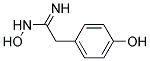 N-HYDROXY-2-(4-HYDROXY-PHENYL)-ACETAMIDINE Struktur