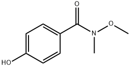 4-HYDROXY-N-METHOXY-N-METHYLBENZAMIDE Struktur