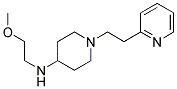 N-(2-METHOXYETHYL)-1-(2-PYRIDIN-2-YLETHYL)PIPERIDIN-4-AMINE Struktur