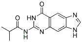 N-(8-OXO-7,8-DIHYDRO-3H-IMIDAZO[4,5-G]QUINAZOLIN-6-YL)-ISOBUTYRAMIDE Struktur