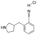 3-(2-CYANOBENZYL) PYRROLIDINE HCL Struktur