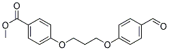 METHYL 4-[3-(4-FORMYLPHENOXY)PROPOXY]BENZENECARBOXYLATE Struktur