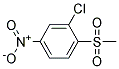 3-CHLORO-4-(METHYLSULFONYL)-1-NITROBENZENE Struktur