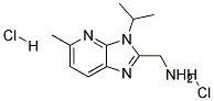 C-(3-ISOPROPYL-5-METHYL-3H-IMIDAZO[4,5-B]PYRIDIN-2-YL)-METHYLAMINE DIHYDROCHLORIDE Struktur