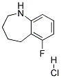 6-FLUORO-2,3,4,5-TETRAHYDRO-1H-BENZO[B]AZEPINE HYDROCHLORIDE Structure