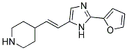 4-[2-(2-FURAN-2-YLIMIDAZOL-4-YL)VINYL]PIPERIDINE Struktur