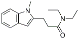 N,N-DIETHYL-3-(1-METHYL-1H-INDOL-2-YL)-PROPIONAMIDE Struktur