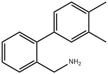 (3',4'-DIMETHYL[1,1'-BIPHENYL]-2-YL)METHANAMINE Struktur