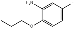 5-FLUORO-2-PROPOXYANILINE Struktur