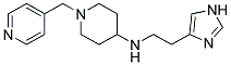 N-[2-(1H-IMIDAZOL-4-YL)ETHYL]-1-(PYRIDIN-4-YLMETHYL)PIPERIDIN-4-AMINE Struktur