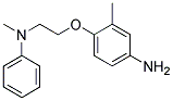 N-[2-(4-AMINO-2-METHYLPHENOXY)ETHYL]-N-METHYL-N-PHENYLAMINE Struktur