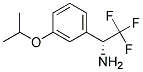 (R)-2,2,2-TRIFLUORO-1-(3-ISOPROPOXY-PHENYL)-ETHYLAMINE Struktur