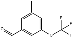 3-METHYL-5-(TRIFLUOROMETHOXY)BENZALDEHYDE Struktur