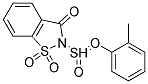 O-O-TOLYLSULFONYLSACCHARIN Struktur