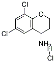 6,8-DICHLORO-CHROMAN-4-YLAMINE HYDROCHLORIDE Struktur