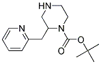 2-PYRIDIN-2-YLMETHYL-PIPERAZINE-1-CARBOXYLIC ACID TERT-BUTYL ESTER Struktur