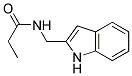 N-(1H-INDOL-2-YLMETHYL)-PROPIONAMIDE Struktur