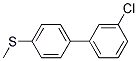 3-CHLORO-4'-METHYLTHIOBIPHENYL Struktur