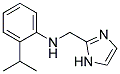 (IMIDAZOL-2-YLMETHYL)-(2-ISOPROPYL-PHENYL)AMINE Struktur