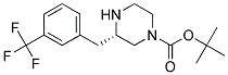 (S)-3-(3-TRIFLUOROMETHYL-BENZYL)-PIPERAZINE-1-CARBOXYLIC ACID TERT-BUTYL ESTER Struktur