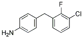 4-(3-CHLORO-2-FLUORO-BENZYL)-PHENYLAMINE Struktur