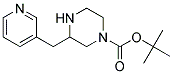 3-PYRIDIN-3-YLMETHYL-PIPERAZINE-1-CARBOXYLIC ACID TERT-BUTYL ESTER Struktur