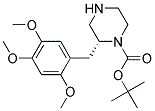 (R)-2-(2,4,5-TRIMETHOXY-BENZYL)-PIPERAZINE-1-CARBOXYLIC ACID TERT-BUTYL ESTER Struktur