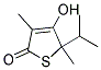 4-HYDROXY-5-ISOPROPYL-3,5-DIMETHYL-5H-THIOPHEN-2-ONE Struktur