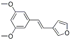 3-[(E)-2-(3,5-DIMETHOXY-PHENYL)-VINYL]-FURAN Struktur