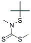 TERT-BUTYLSULFENYL DIMETHYL DITHIOCARBAMATE Struktur