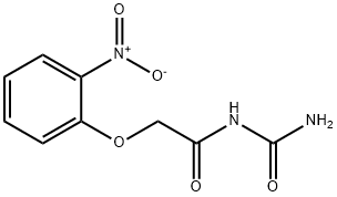 N-(AMINOCARBONYL)-2-(2-NITROPHENOXY)ACETAMIDE Struktur