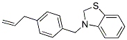 3-(4-ALLYLBENZYL)-2,3-DIHYDROBENZO[D]THIAZOLE Struktur