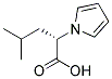 (2S)-4-METHYL-2-(1H-PYRROL-1-YL)PENTANOIC ACID Struktur