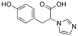 3-(4-HYDROXYPHENYL)-2-IMIDAZOL-1-YLPROPIONIC ACID Struktur