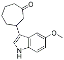 3-(5-METHOXY-1H-INDOL-3-YL)-CYCLOHEPTANONE Struktur