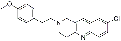 8-CHLORO-2-[2-(4-METHOXYPHENYL)ETHYL]-1,2,3,4-TETRAHYDROBENZO[B]-1,6-NAPHTHYRIDINE Struktur