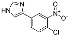 4-(4-CHLORO-3-NITRO-PHENYL)-1H-IMIDAZOLE Struktur