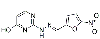 5-NITRO-2-FURALDEHYDE (4-HYDROXY-6-METHYLPYRIMIDIN-2-YL)-HYDRAZONE Struktur