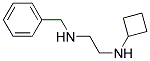 N-(2-(BENZYLAMINO)ETHYL) CYCLOBUTANAMINE Struktur