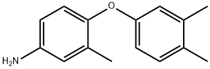 4-(3,4-DIMETHYLPHENOXY)-3-METHYLANILINE Struktur