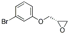 (S)-2-((3-BROMOPHENOXY)METHYL)OXIRANE Struktur