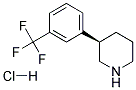 (R)-3-(3-TRIFLUOROMETHYL-PHENYL)-PIPERIDINE HCL Struktur