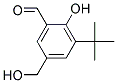 3-TERT-BUTYL-2-HYDROXY-5-HYDROXYMETHYL-BENZALDEHYDE Struktur